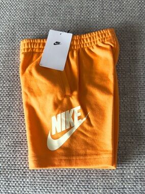 New NIKE Boys Sportswear Club Futura Shorts Size 3T Orange …